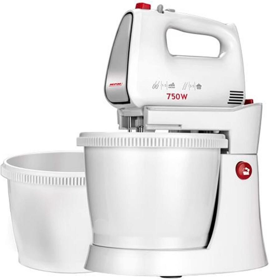 Staande Mixer Keukenmixer Kom Bakken En Koken 5 Snelheden 3 Liter Kom Zwart