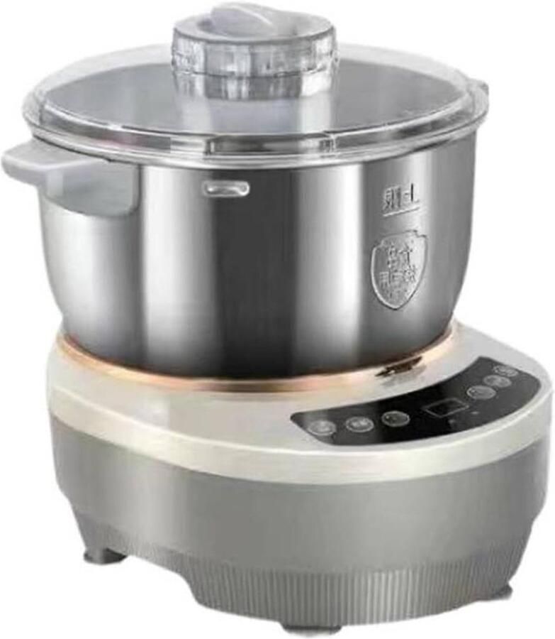 Staande Mixer Kneedmachine Keukenmachine Deeg Bereiden Met Gistingsfunctie 5L Zwart