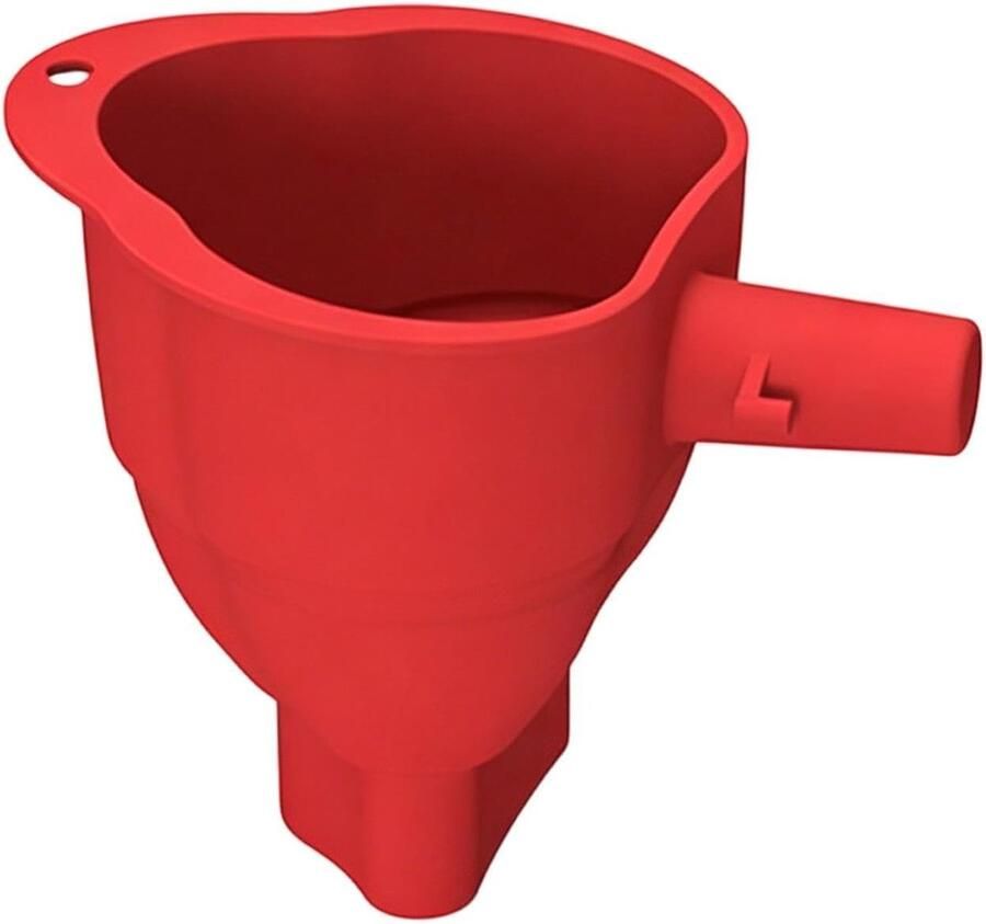Staande Mixer Trechter Meelgoot Opzetstuk Efficiënt Bakken Spatvrije Werkplek 142 cm Rood
