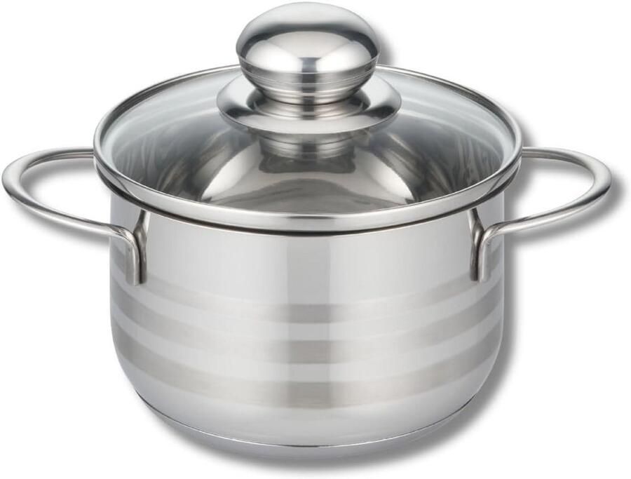 Stainless Steel Induction Cooking Pan 12 cm