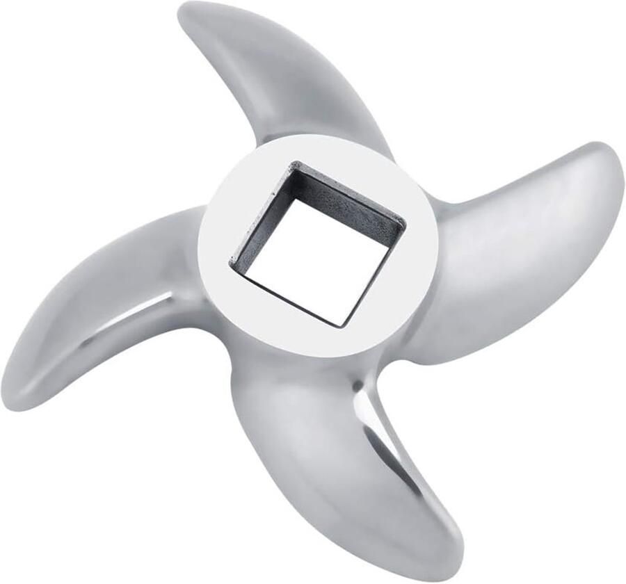 Stainless Steel Vervangingsaccessoire voor Vleesmaalschijf Vleesmaalmachine Snijkant 1 Stuk 12#