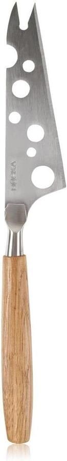 Stalen en houten kaasmes voor perfect snijden