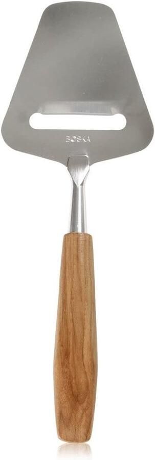 Stalen en houten kaasmes voor perfect snijden