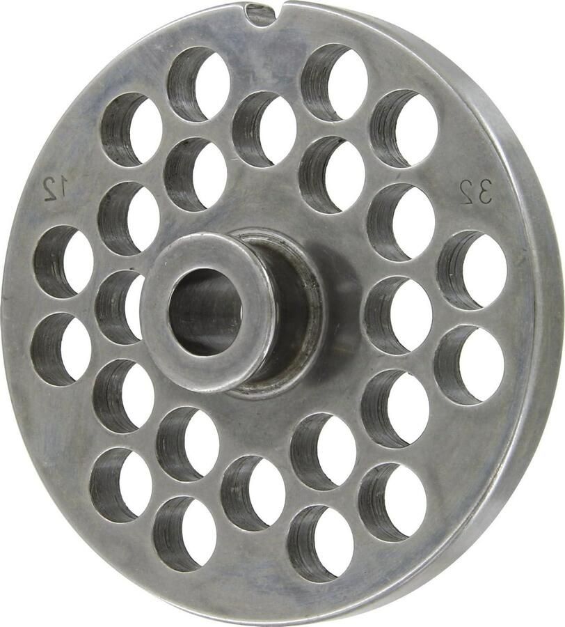 Stalen Rooster Keukenmachine Onderdeel Vlees Malen 12mm Gat 100mm Diameter Zilver