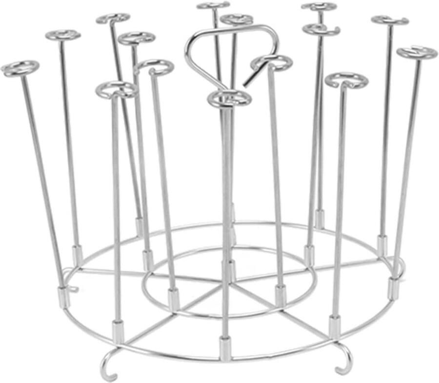 Stand Racks RVS Grilling voor Ninja Foodi Fryer 8QT Hanging Rack Skewers Holder Air Fryer Accessoires Keuken Shop