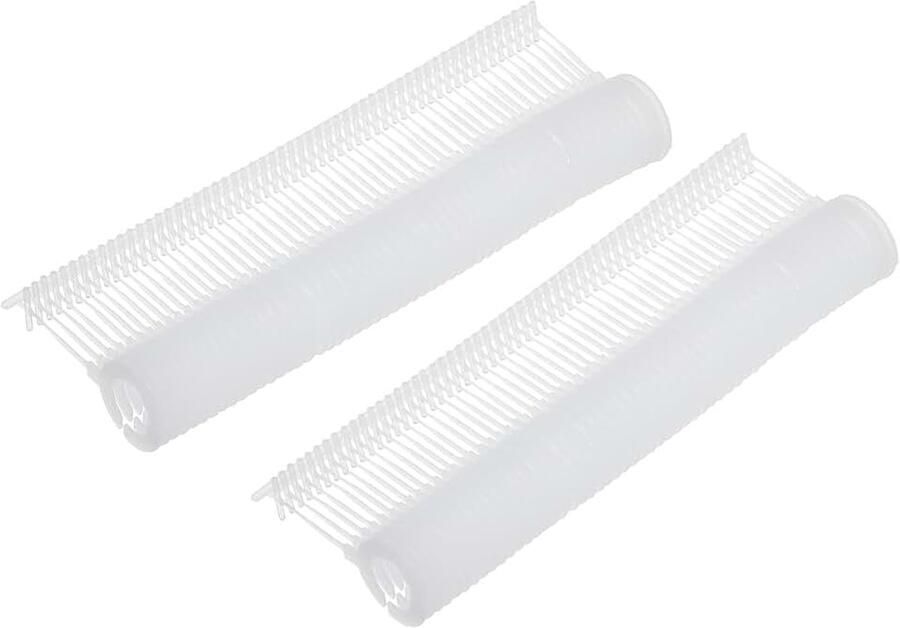 Standaard ronde etikettenhaken normale plastic klemmen standaard baard etiketteerpistool prijs voor prijsetiketten kleding 15 mm 500 stuks transparant