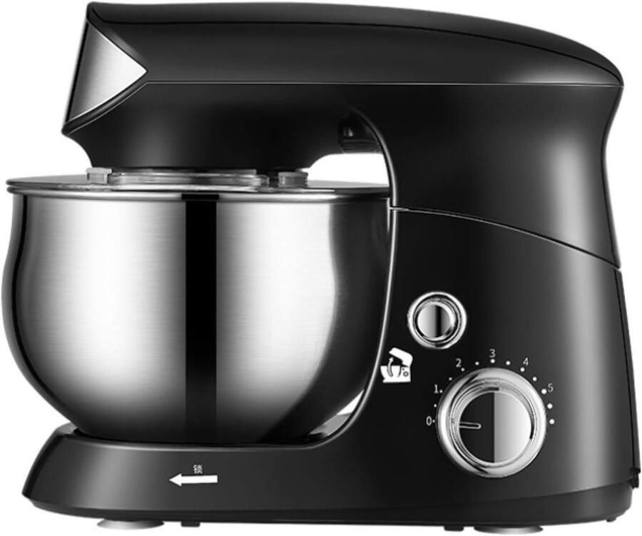Standmixer Keukenmachine Krachtige Mixer Bakken en Koken 6 Snelheden 3.5L Kom Wit