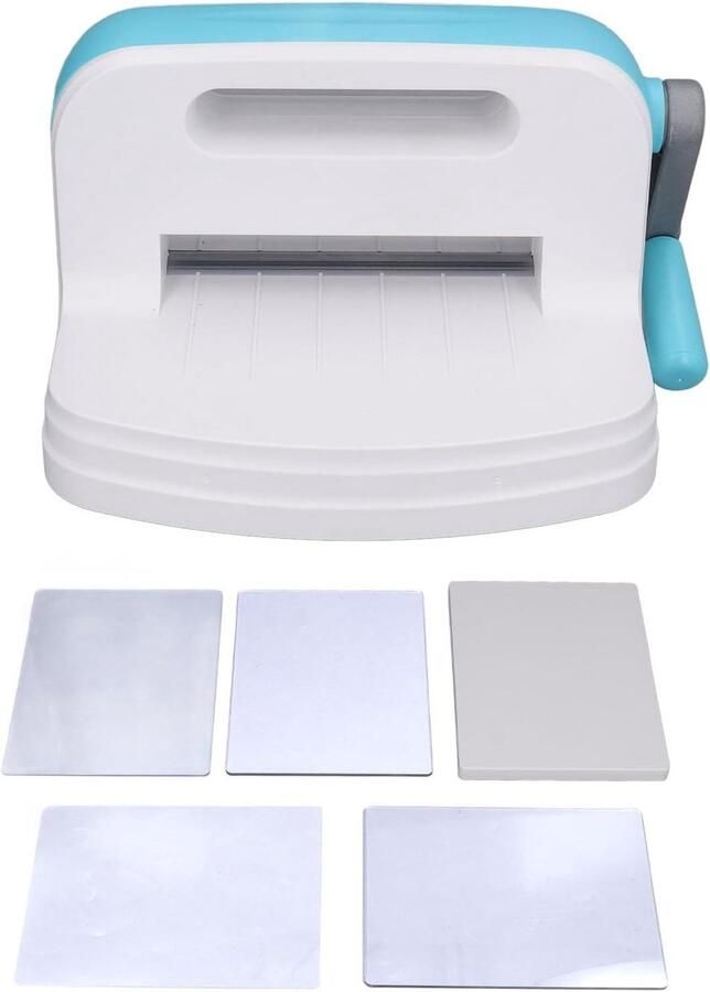 Snijmachine Papier Snijder Huisdecoratie Maken Bladeloos Ontwerp 10.8 x 9.4 x 6.7 Grijs