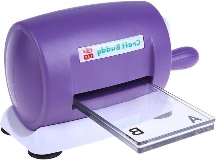Stansmachine Knutselen Papier Snijder Kaarten Maken Handmatige Bediening 11 x 15 cm Grijs