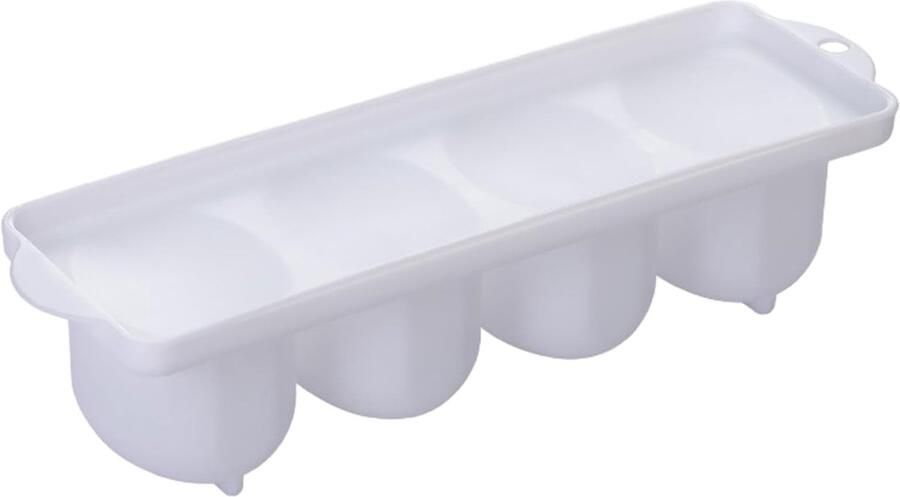 Stapelbare Eierdoos Week Eieren Houder Gestoofde Eieren Maken Ruimtebesparend Ontwerp 24x7x6 cm Wit