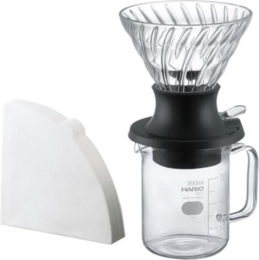 Start-Stop Dripper Set 200ml Handfilter Koffiezetapparaat