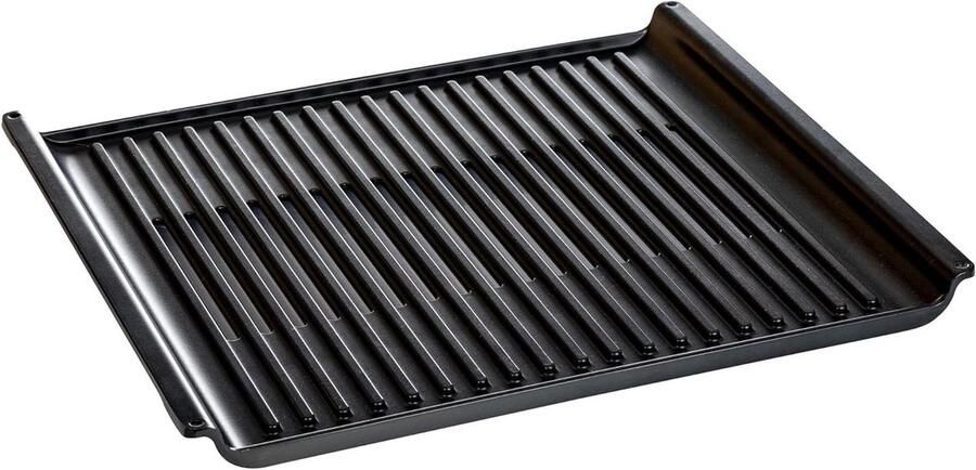 Steakplaat Serveerschaal Gezellig Tafelen Gietijzeren Kwaliteit 30x35 cm Zwart