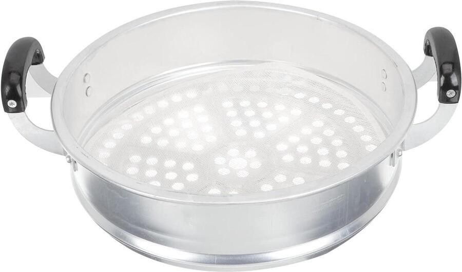 Steam Basket Portable Steam Basket Stackable Alum Steamer Boat Kitchen Cookware for Tamale Vegetables Dumplings Chicken Fish Meat