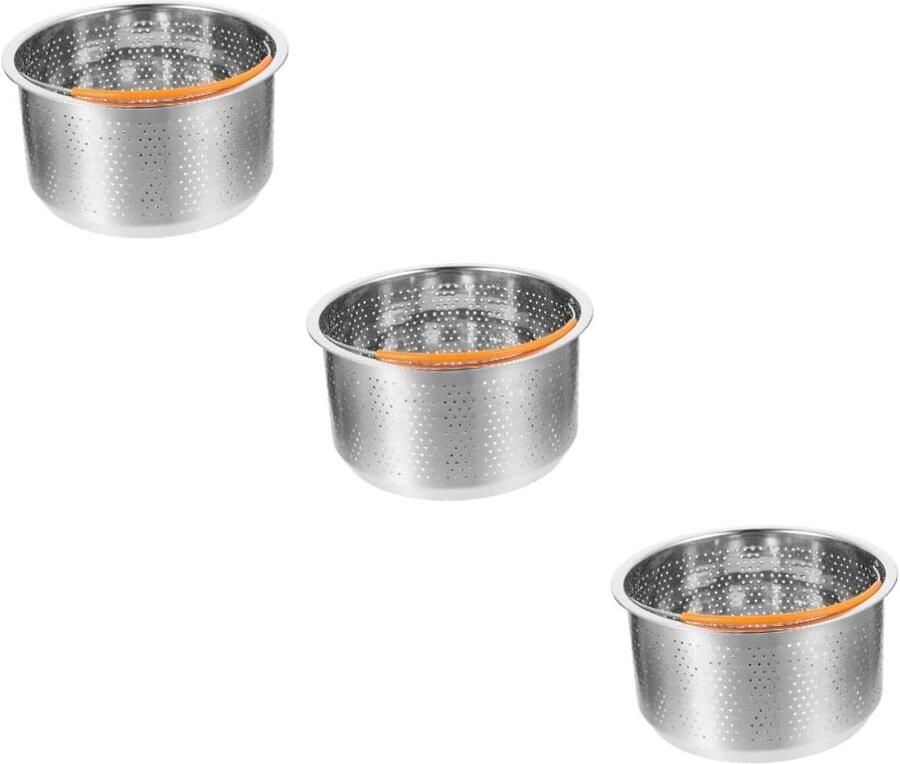 Steamer Handheld Stainless Steel Rice Steamer Stainless Steel Steamer Basket Rice Steamer Basket Bun Steamer Pan Silicone Steamer Kitchen Supplies Silicone Steamed Bun Round Z