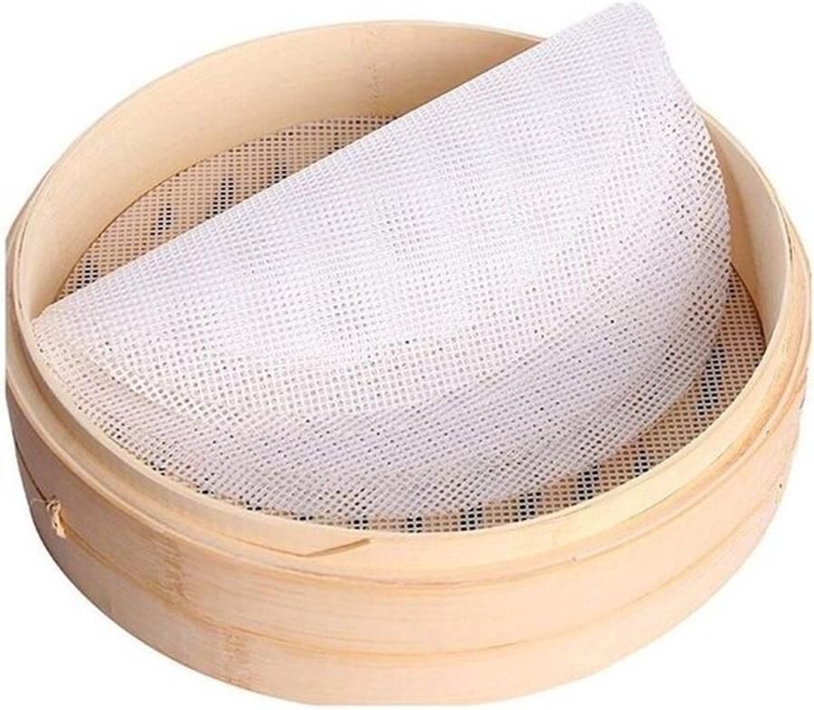 Steamer Keukenpad Stoompan Mat Gezond Koken Herbruikbaar Siliconen 20 cm Doorsnede