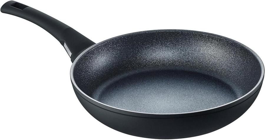Steamer Pan Hoge Pan Grote Gerechten Maken Extreem Krasbestendig 28 cm 3 Liter Zwart