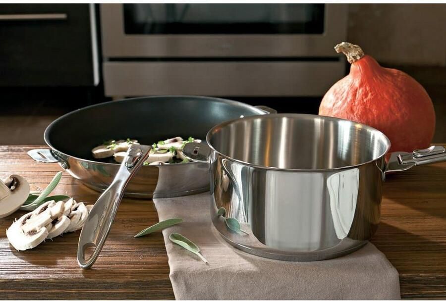 Steelpan Behuizing Kookpan Onderdeel Koken op Inductie Vaatwasserbestendig 16 cm Diameter Veelkleurig