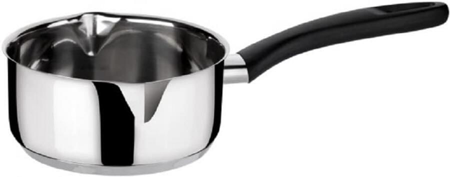 Steelpan Kookpan Koken Dubbel handvat 1.5 liter Zilver