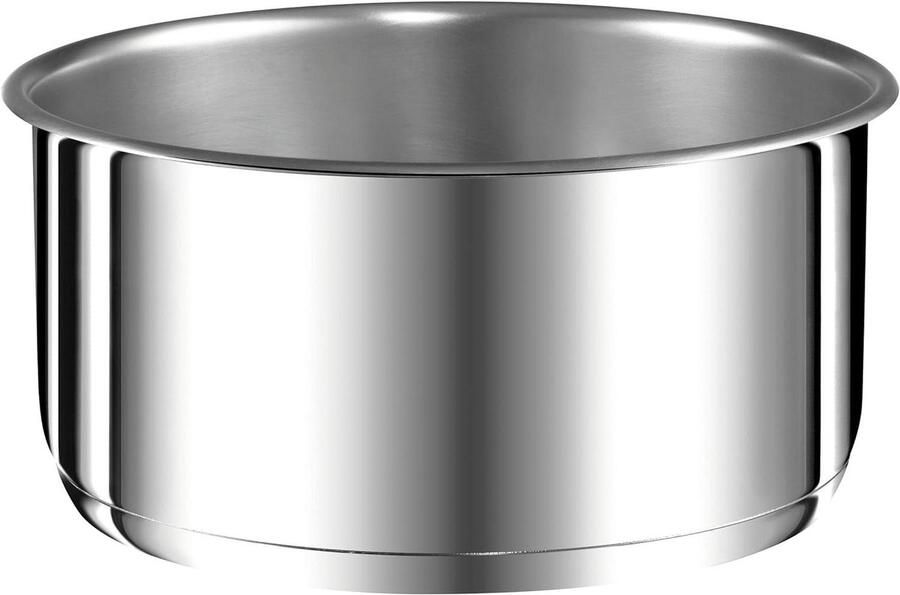 Steelpan Kookpan Koken en opwarmen Afneembare handgreep 22 cm Zilverkleurig