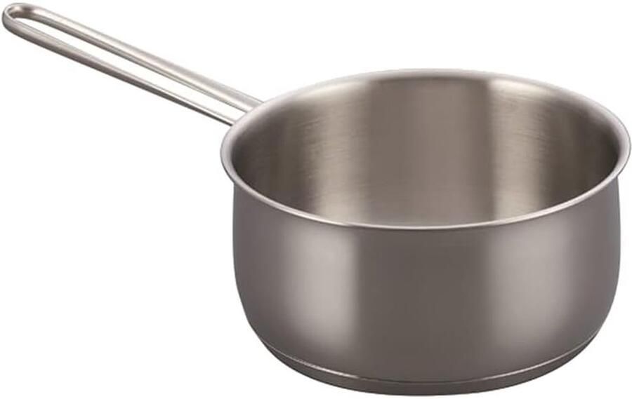 Steelpan Kookpan Koken op inductie Thermo-stabiele bodem 16 cm 15 liter Zilverkleurig
