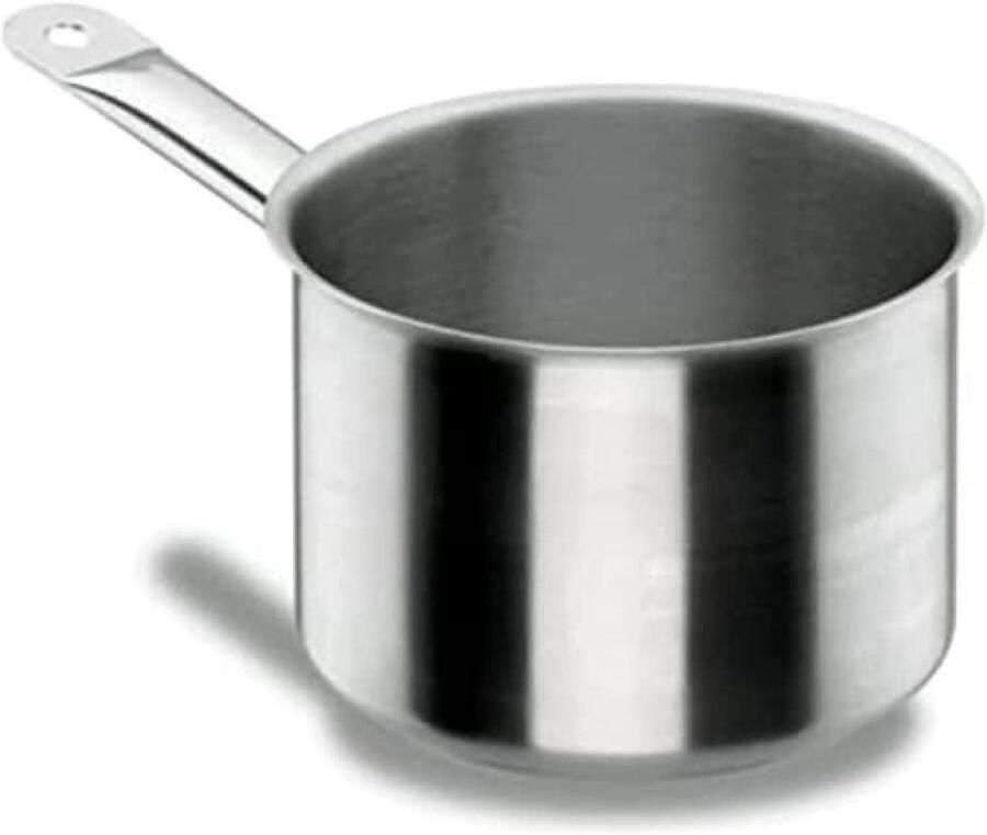 Steelpan Kookpan Sauspan Koken en Verwarmen Premium Kwaliteit 20 cm Gepolijst