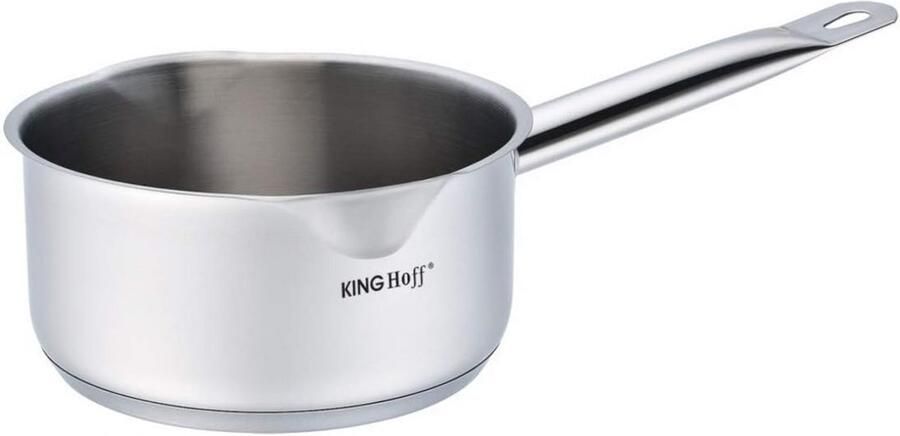 Steelpan Kookpan Sauspan Koken op Inductie Gelijkmatige Warmteverdeling 12 cm Diameter Zilverkleurig