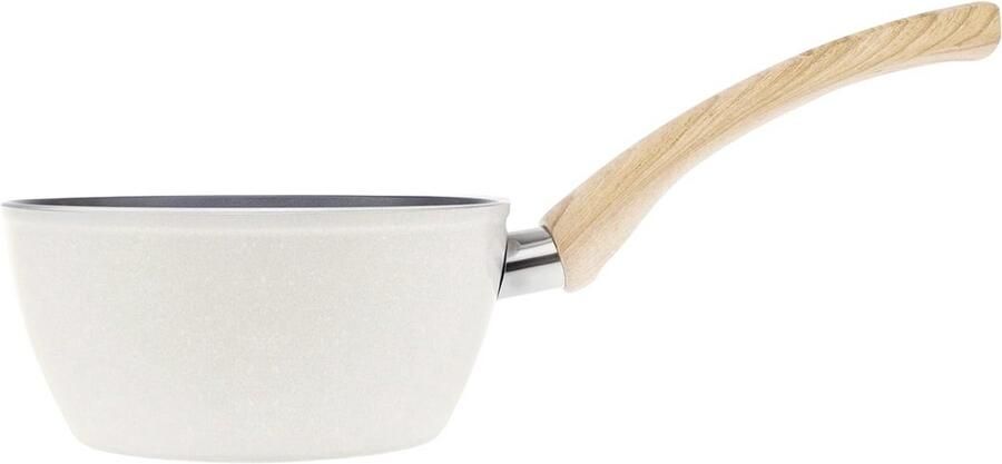 Steelpan Kristal Kookpan Sauspan Speciale Gerechten Maken Antiaanbaklaag Zwitsers 18 cm Romig