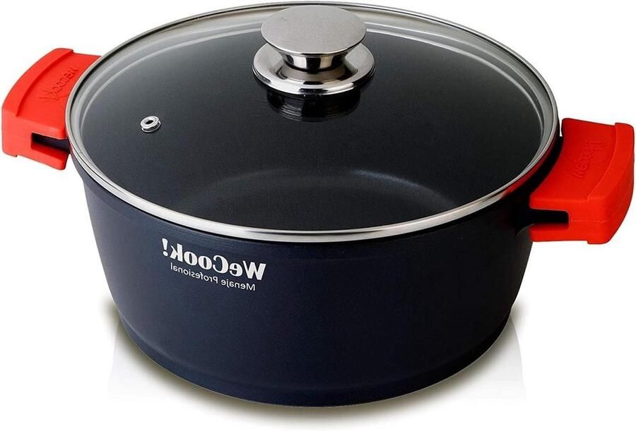 Steelpan met deksel Kookpan Sauspan Dagelijks Koken Ecologische antiaanbaklaag 16 cm diameter Grijs