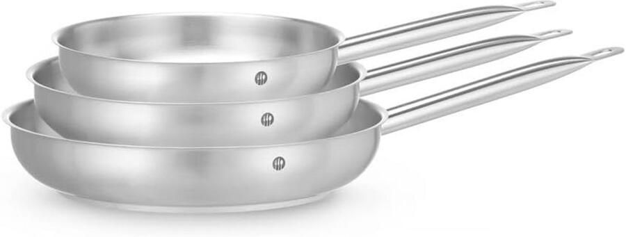 Steelpan zonder deksel 240 mm Profi Line