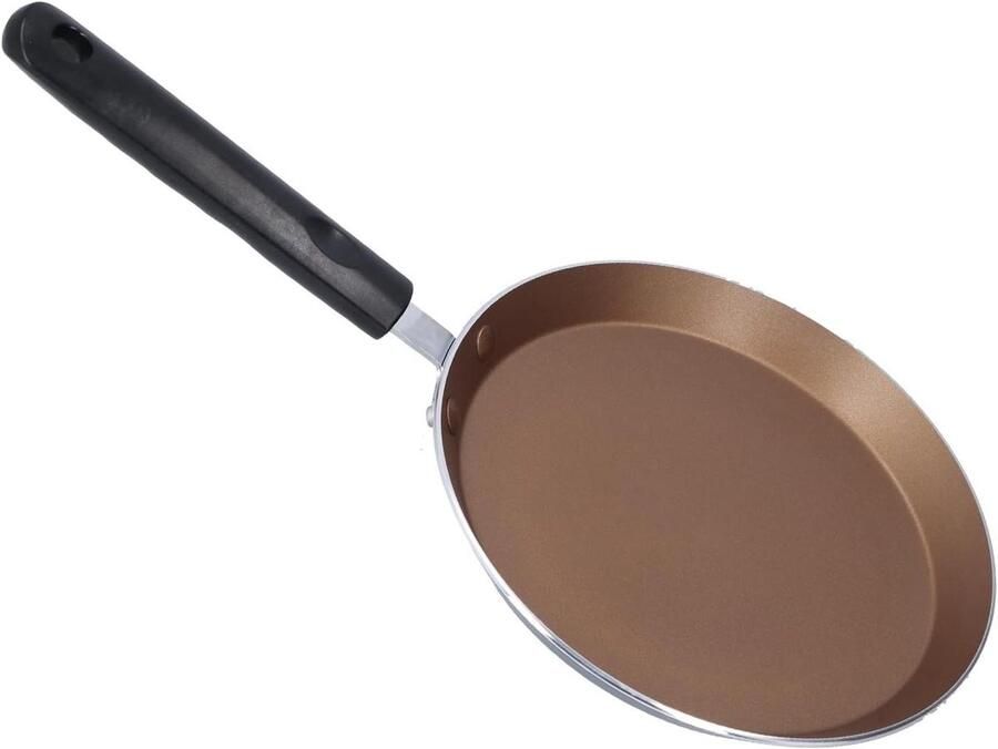 Stenen Koekenpan Pannenkoekpan Omeletpan Eten Bereiden Anti-aanbak Steen Coating 6 Inch Goud