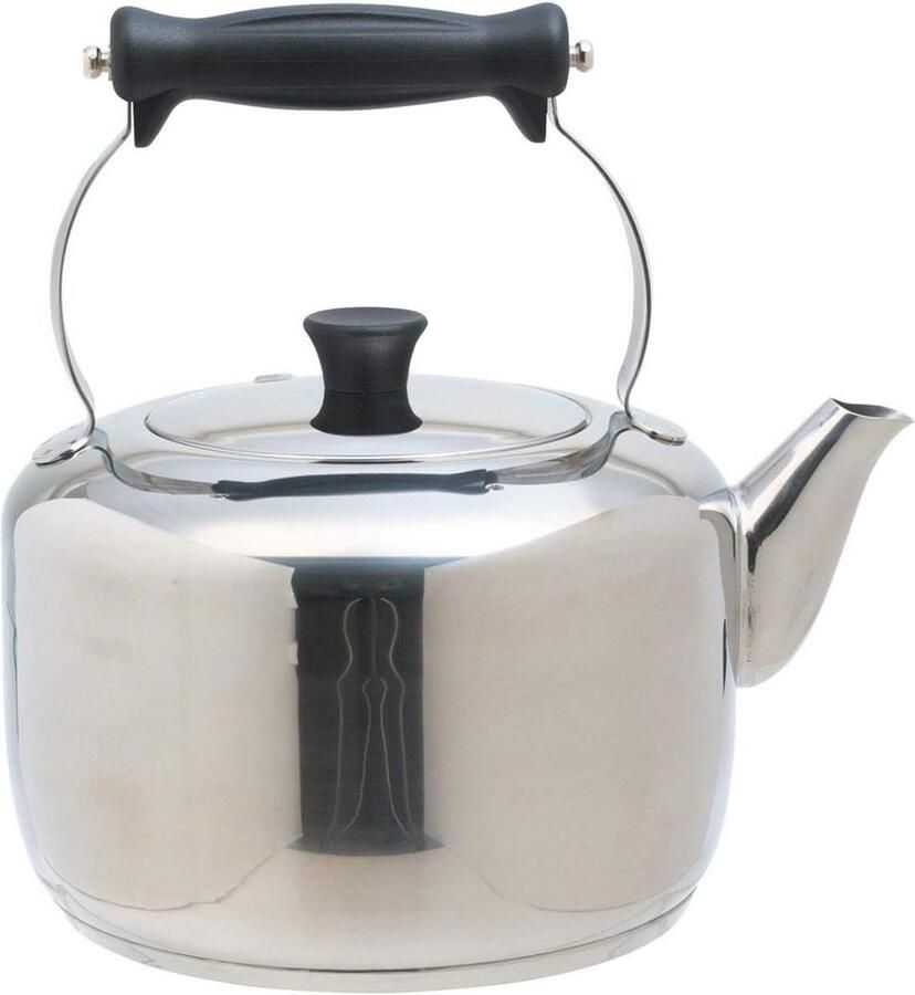 Sterke Waterkoker RVS 2 Liter Geschikt voor Alle Warmtebronnen Inclusief Inductie