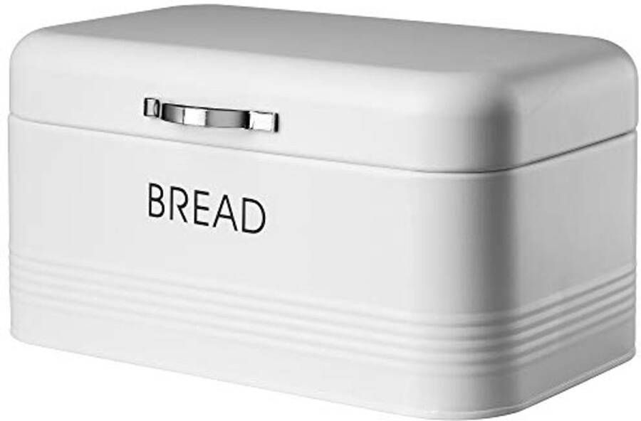 Stijlvolle Broodtrommel van Staal 30 x 18 x 16 cm Ruimte voor Vers Brood en Gebak