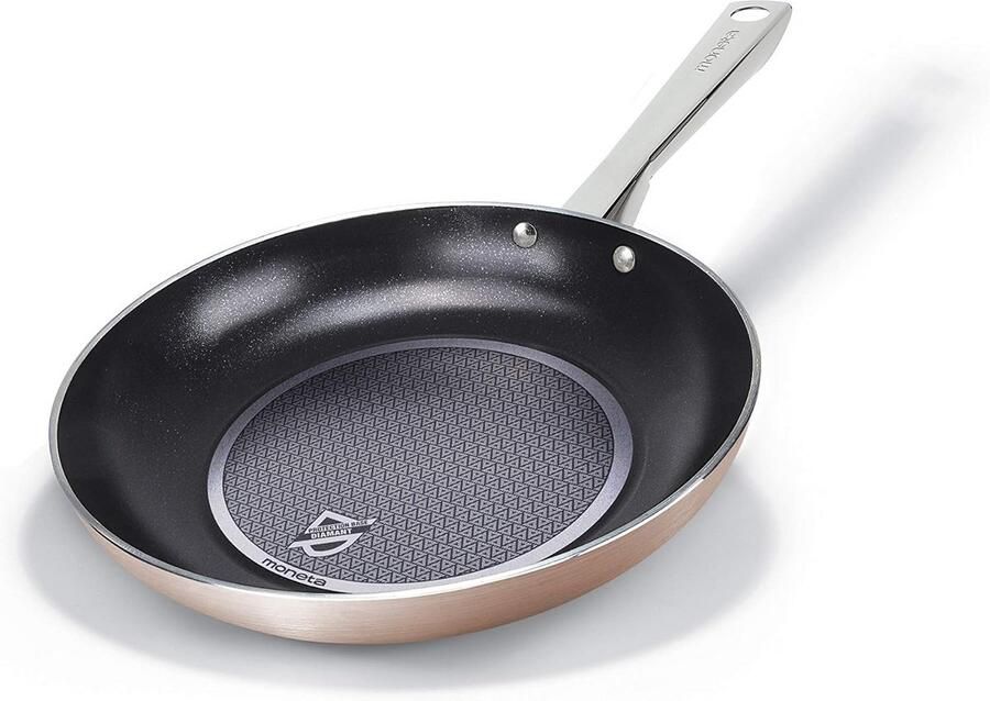 Stijlvolle Roségouden Diamant Braadpan 20 cm voor Inductiekoken