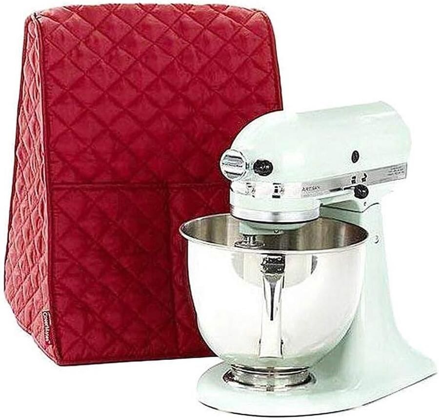 Stofdichte hoes met opbergzak voor keukenmachine om deze schoon en veilig te houden ideaal voor keukenaccessoires en bescherming