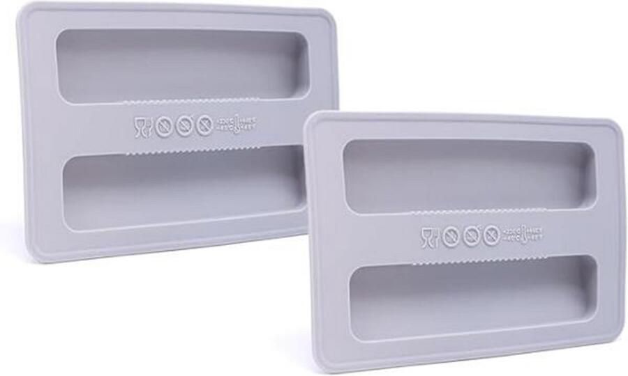 Stofhoes 2 Stuks Stofhoes Voor De Broodbakmachine 2-Sneden Broodrooster Deksel Broodroosterhoezen Brood Broodrooster Afdekking Geschikt Voor Keukentoaster Sandwichtoaster Broodmachines Grijs