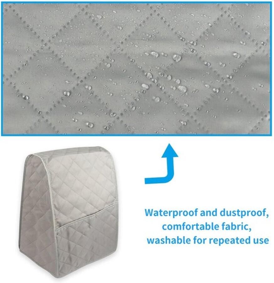 Stofkap Duurzaam Stofdichte Hoes Accessoire voor Mixer Polyestervezel 41x31x29cm Gemakkelijk Schoon te Maken Mixerhoes