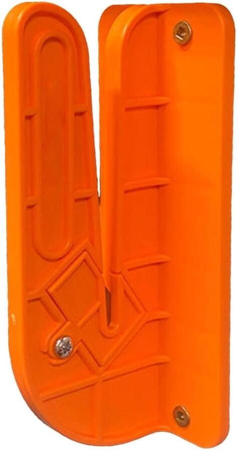 Stofsnijder Lap snijmachine Stof op maat Duurzaam kunststof 68 x 15 x 5 cm Oranje