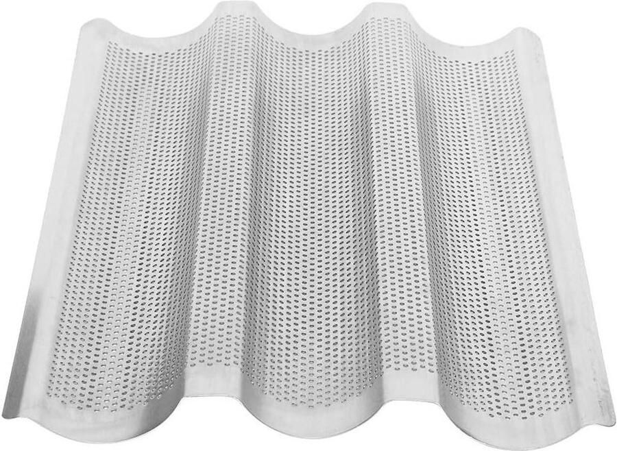 Stokbroodbakpan Stokbroodbroodpan Franse Stokbroodpannen Roestvrijstalen Broodpan Broodbakpan voor Bakken in de Oven 15 2 X 9 8