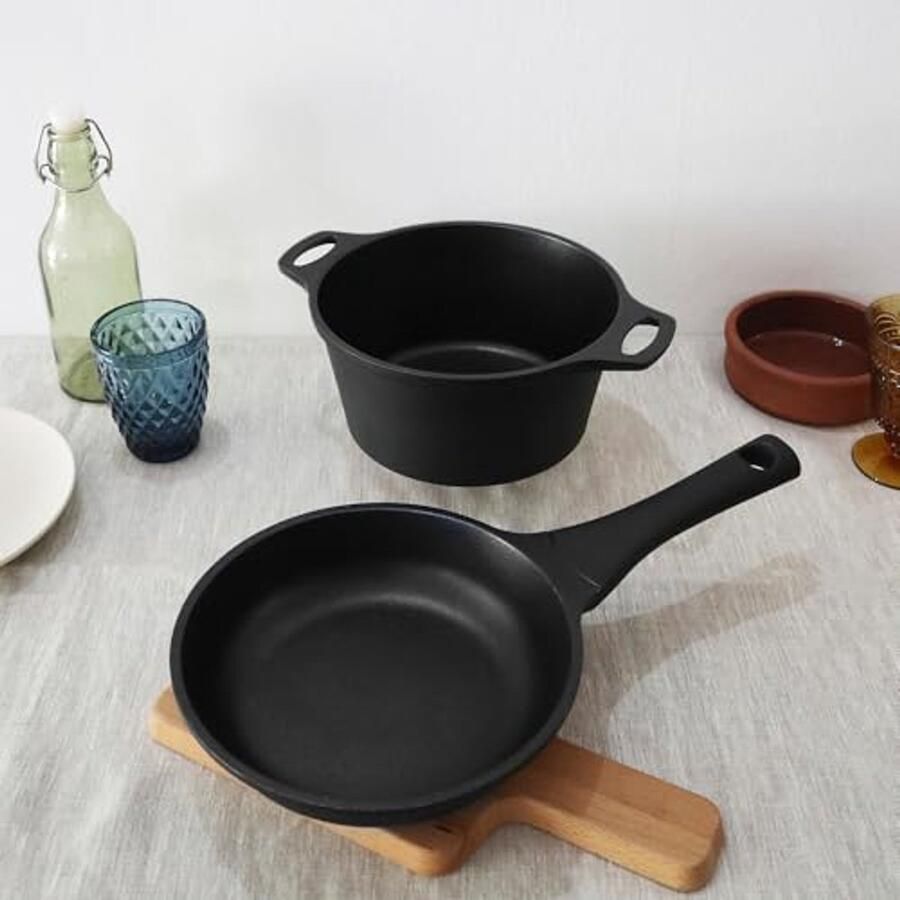 Stoofpan 28 cm met anti-aanbaklaag en inductiebodem