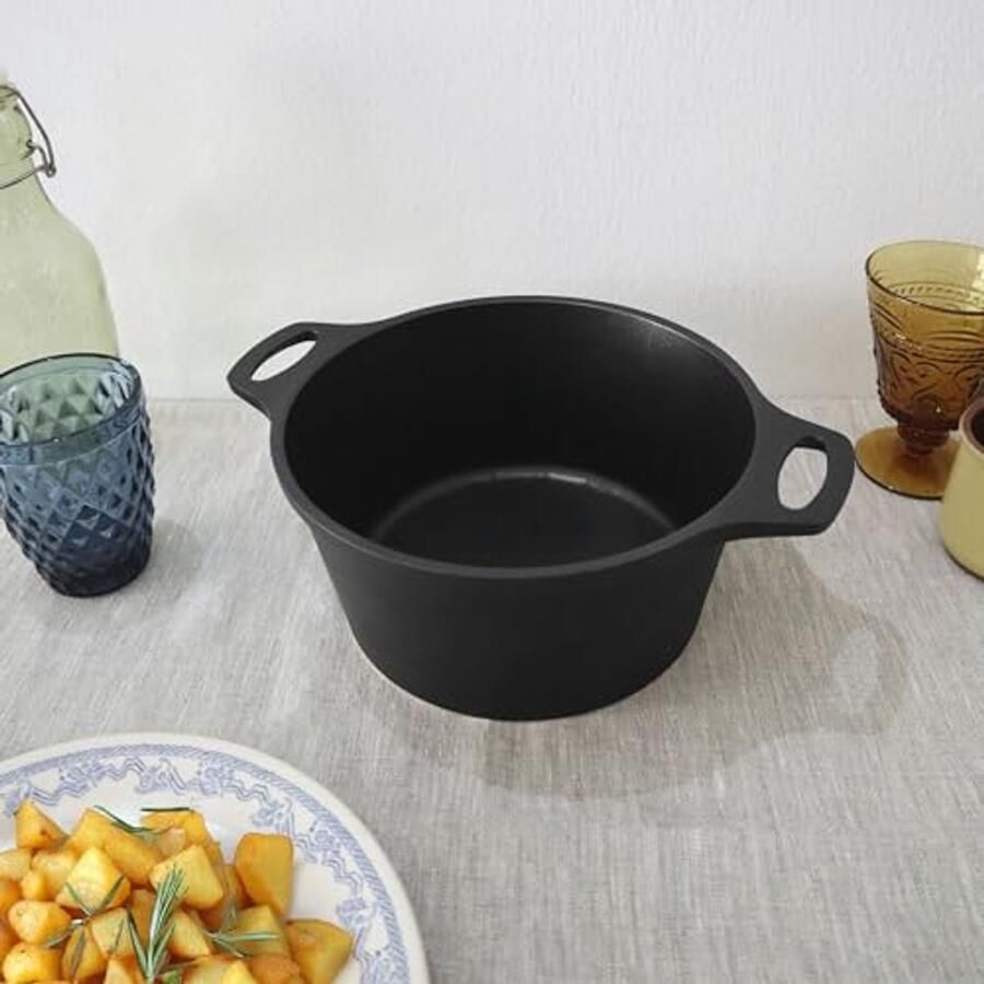 Stoofpan 28 cm met anti-aanbaklaag en inductiebodem - Foto 2
