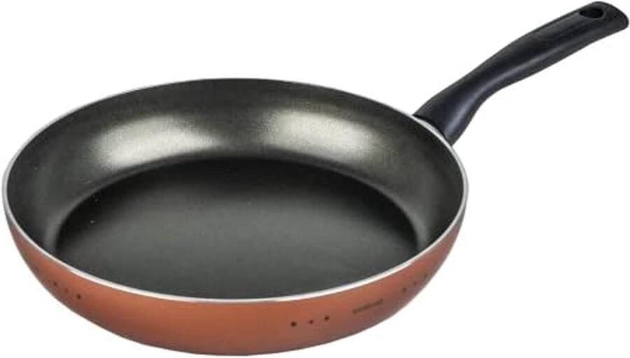 Stoofpan Aluminium Braadpan Kookpan Langzaam Garen Voedselveilig Aluminium 28 cm Bruin