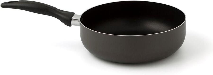 Stoofpan Aluminium Grijze Pan Langzaam Garen Antiaanbaklaag 24 cm Grijs