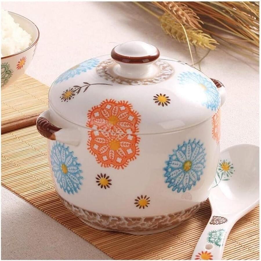 Stoofpot Braadpan Soeppan Ovenschaal Langzaam Koken Stoomfunctie Bodem 0.5 Liter One Color