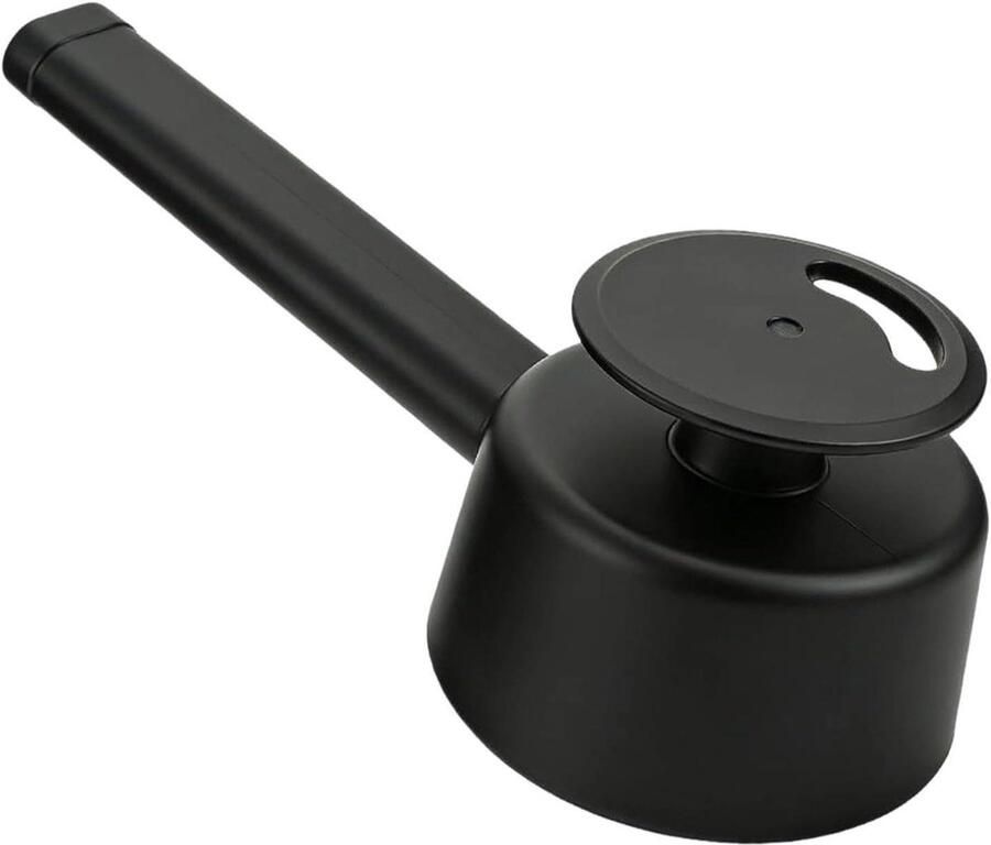 Stoom Omvormer Keukenmachine Tool Efficiënter Koken Geoptimaliseerde Stoomstroom 18.7 cm Zwart
