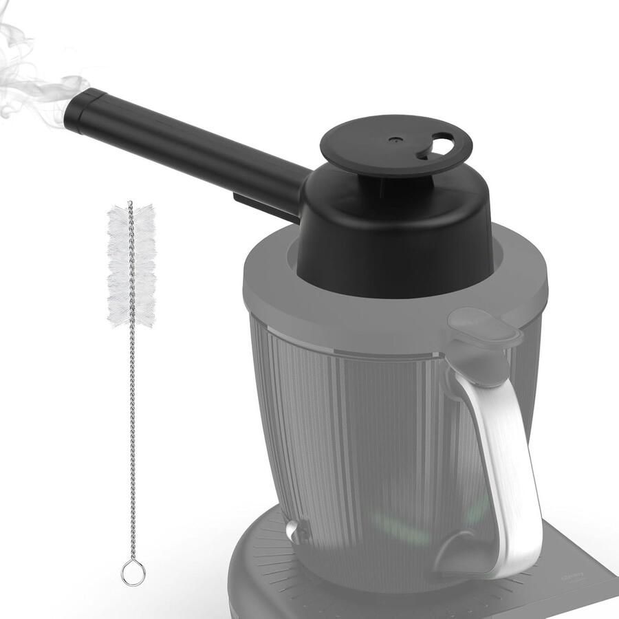 Stoomafleider Keukenmachine Accessoire Bescherming Meubels Overloopbeveiliging 360 Rotatie 19.8 x 9.1 x 7.2 cm