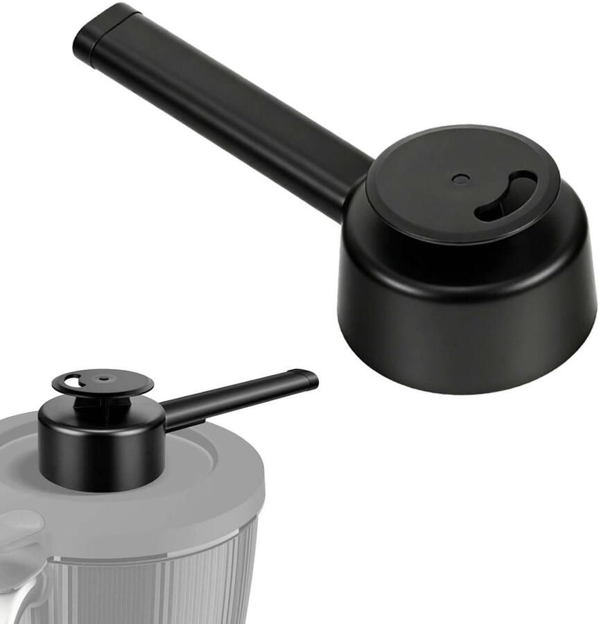 Stoomafleider voor keukenmachines hittebestendig en 360° draaibaar ideaal voor meubelbescherming en vaatwasmachinebestendig (zwart)