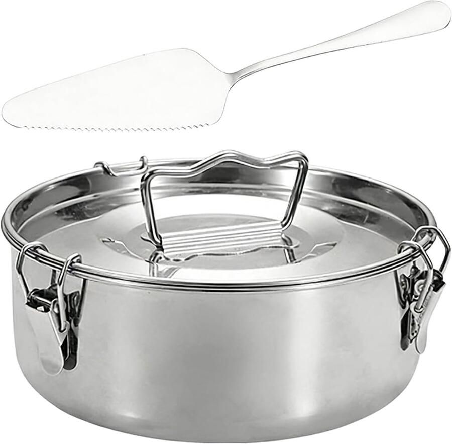 Stoombak Met Deksel Stoompot Keuken Gezond Koken Antiaanbaklaag Makkelijk 19x7.5 cm Veelkleurig