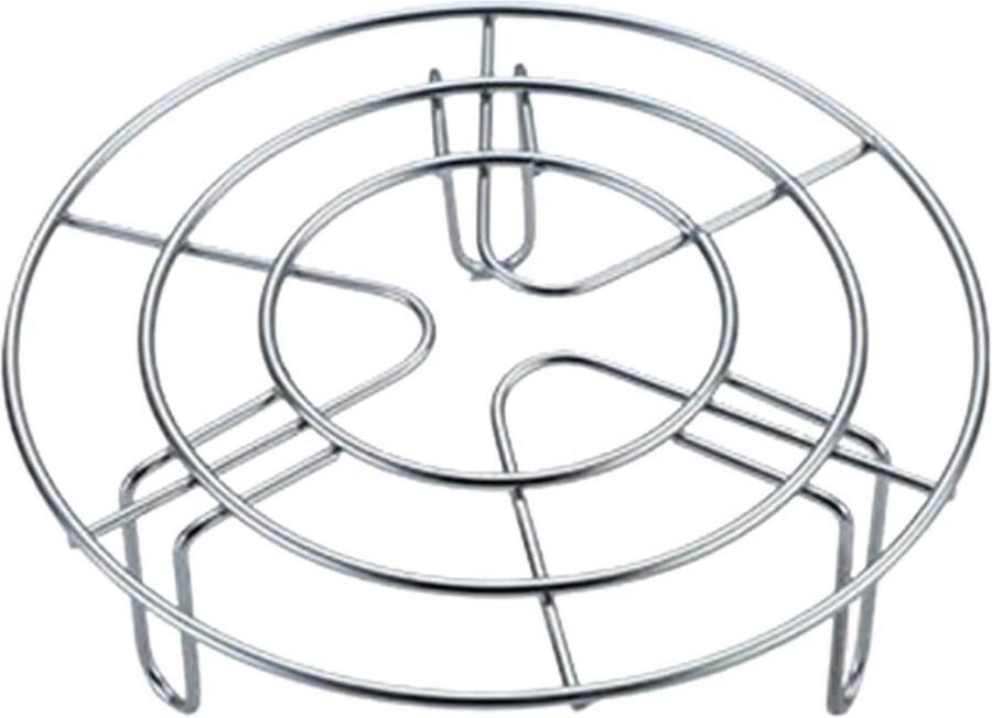 Stoomboot Kookrek Bakrek Steamer Voedsel Bereiden Roestvrij Staal 155 x 55 cm Zilver