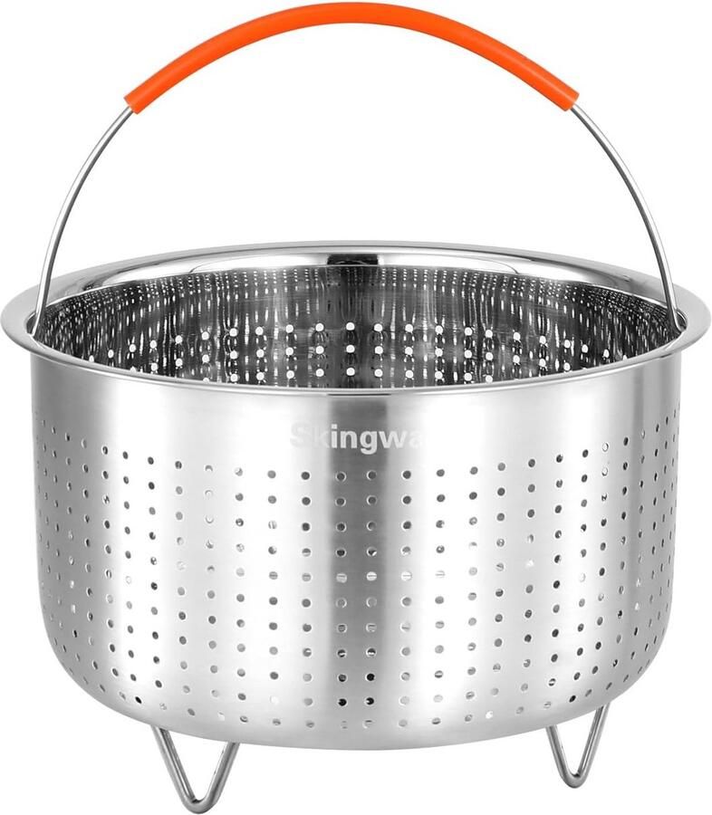 Stoomboot Mand voor Instant Pot Roestvrij Staal Steamer Insert voor Koken