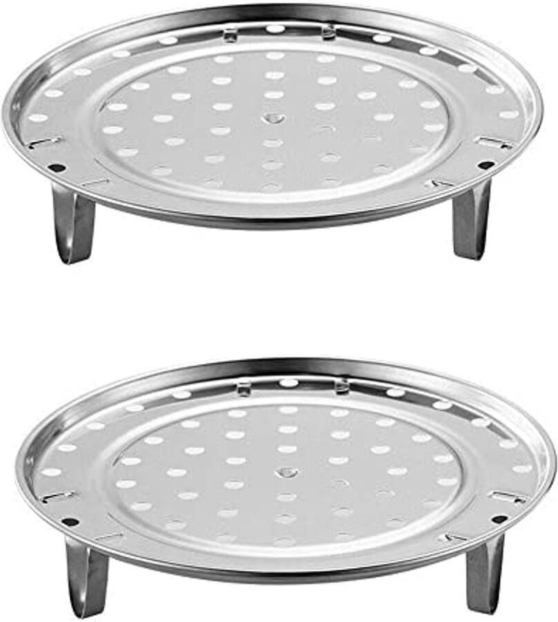 Stoomboot Rack voor Potten RVS Stoomhouder met Ondersteunende Voeten